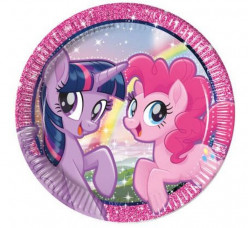 8 Pratos My Little Pony Friends 23cm