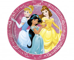 8 Pratos Princesas Day Dream 23cm