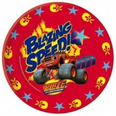 8 Pratos sortidos Blaze Monster Machines  22cm