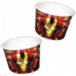8 Taças sobremesa Mighty Avengers