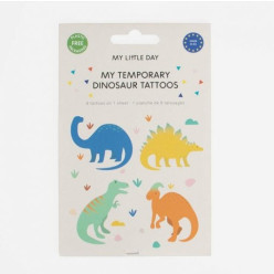 8 Tatuagens Temporárias Dinossauros