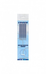 8 Velas Azul Sparklers Foguete