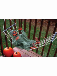 Abóbora na Rede Decoração Halloween