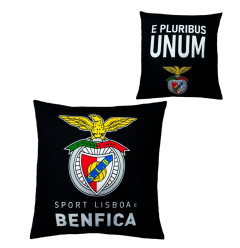 Almofada Benfica Preta 40cm