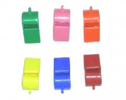 Apito Plástico Colorido Sortido