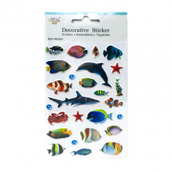 Autocolantes 3D Animais Marinhos