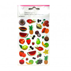 Autocolantes 3D Frutas