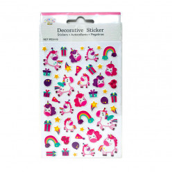 Autocolantes 3D Mundo Unicórnios