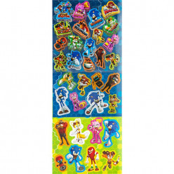 Autocolantes Sonic - 108 Peças