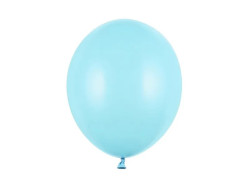 Balão Azul Claro Pastel 5" (12cm)