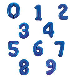 Balão Azul Número 34&quot;/86cm