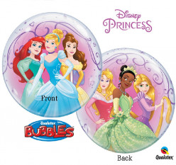 Balão Bubble 56cm Princesas Disney