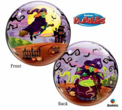 Balão Bubble Bruxa Halloween
