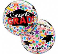 Balão Bubble Congrats Grad