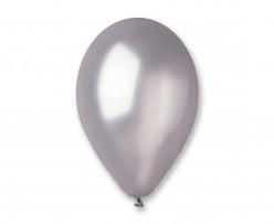 Balão Cinza Metalizado 12