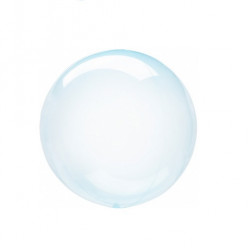 Balão Decorativo Crystal Clearz Azul 45cm