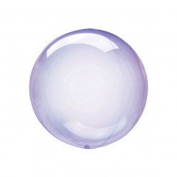 Balão Decorativo Crystal Clearz Petite Violeta 25cm