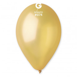 Balão Dourado 12" (30cm)