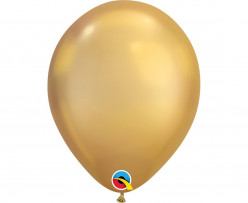 Balão Dourado Chrome 7"