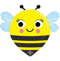 Balão Foil Abelha Junior Shape 55cm