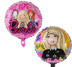 Balão Foil Barbie Dupla Face 45cm