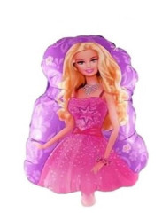 Balão Foil Barbie Roxo 60cm
