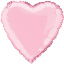 Balão Foil Coração Rosa