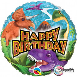 Balão Foil Dinossauros 18"