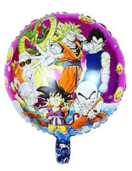 Balão Foil Dragon Ball Roxo 45cm