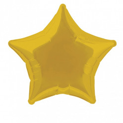 Balão Foil Estrela Dourado 51cm