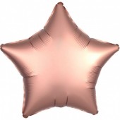 Balão Foil Estrela Rose Gold 50.8cm