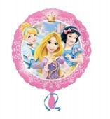 Balão Foil metálico com as Princesas Disney 43cm