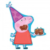 Balão Foil metalico SuperShape Porquinha Peppa 83cm