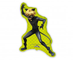 Balão Foil Mini Shape Cat Noir Ladybug