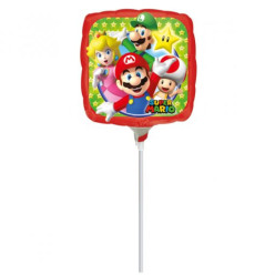 Balão Foil Mini Shape Super Mario