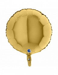 Balão Foil Redondo Dourado 5 - 46cm