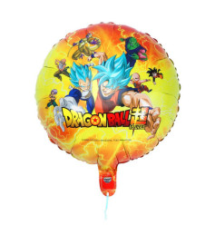 Balão Foil Redondo Dragon Ball Z 43cm