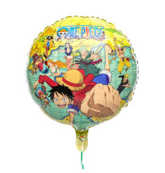 Balão Foil Redondo One Piece 43cm