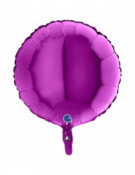 Balão Foil Redondo Púrpura 46cm