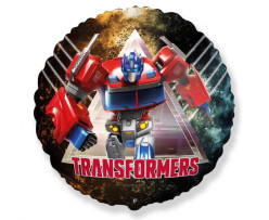 Balão Foil Redondo Transformers Optimus 45cm