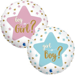 Balão Foil Revelação Boy or Girl? 46cm
