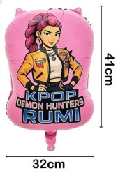Balão Foil Rumi Guerreiras K-Pop 41cm