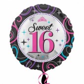 Balão Foil Standard Sweet 16 Years