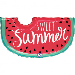 Balão Foil Summer Watermelon Sweet Summer 89cm