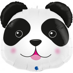 Balão Foil SuperShape Cabeça Panda 74cm