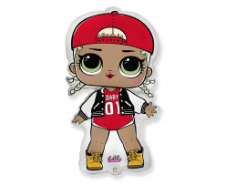 Balão Foil Supershape LOL Surprise MC Swag 85cm