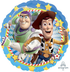 Balão Foil Woody & Buzz - Toy Story 43cm