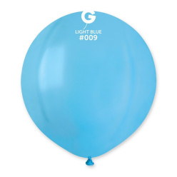Balão Látex Azul Céu 48cm