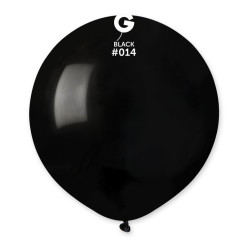 Balão Látex Preto 19´´ (48cm)