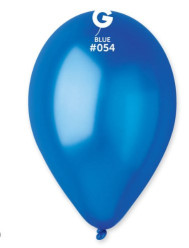 Balão Metalizado  Azul 12" (30cm)